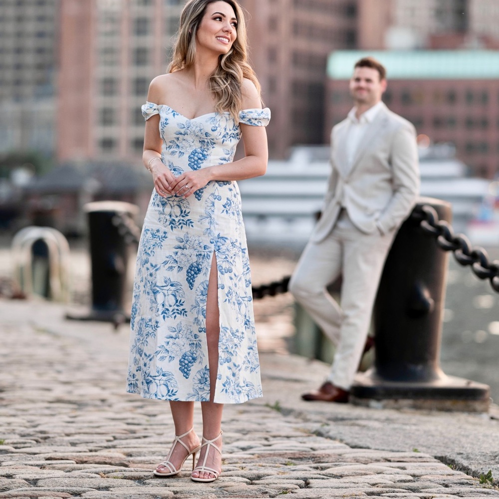 Reformation linen dress